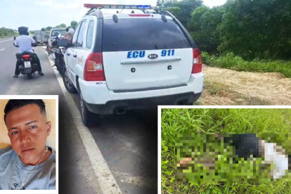 El cadáver fue hallado en la carretera denominada Nueva Perimetral de Santa Elena.