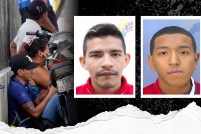 Las dos victimas de Bastión Popular.