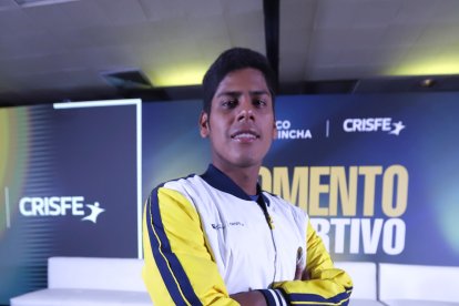 David, de 24 años, quiere conseguir una participación histórica esta temporada para Ecuador.