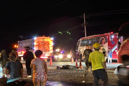 El percance se produjo el domingo pasado.