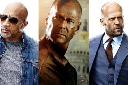 Varias estrellas de Hollywood sn atractivas por su calvicie.