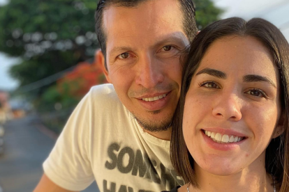 Karin Barreiro y Johan Gómez