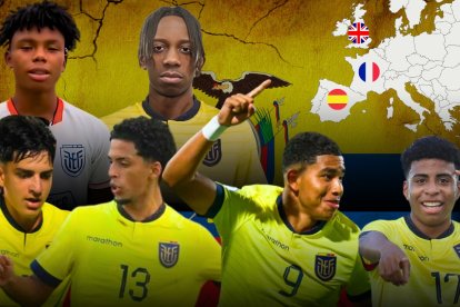 Seis jugadores que actúan en Europa refuerzan a Ecuador.