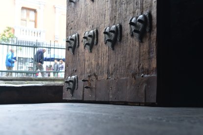 Han robado algunas piezas de la iglesia de San Agustín.