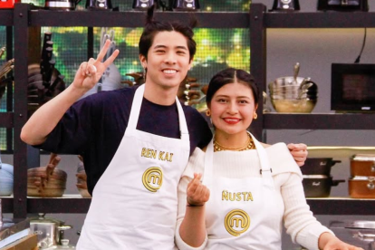 Ren Kai y Ñusta Picuasi participaron en el reality MasterChef Celebrity Ecuador