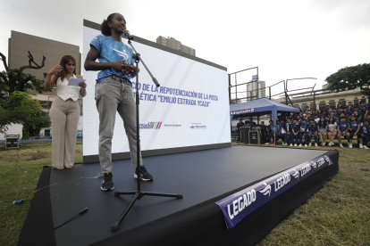 La pista forma parte del complejo deportivo donde está la piscina olímpica de Fedeguayas.