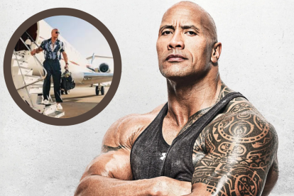 Dwayne Johnson o más conocido como La Roca, pasó tremendo susto en su jet privado