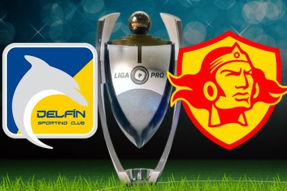 Delfín recibe al Aucas en la LigaPro 2025.