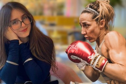 En un reto compartido en Instagram, RoRo logró superar a una campeona mundial de boxeo por una sola repetición.