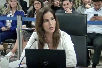 Yadira Saltos fue a rendir su versión en el caso.