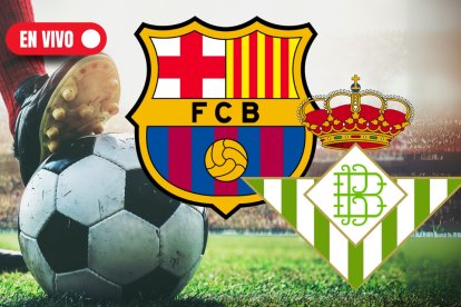 FC Barcelona y Real Betis rivalizan en la fecha 30 del campeonato español.