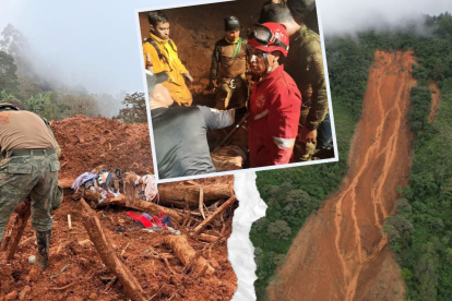 Varias casas quedaron bajo lodo y palizada en la parroquia Lauro Guerrero.