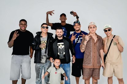 Jorgito Guayaco grabó contenido con Mr Stiven.