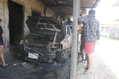 El acto violento se produjo la madrugada de este lunes 7 de abril.