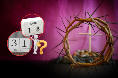 La Semana Santa se celebra según el ciclo lunar, lo que explica por qué su fecha varía cada año.