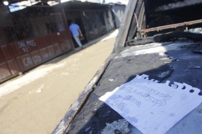 El hecho se produjo la madrugada de este lunes 7 de abril.