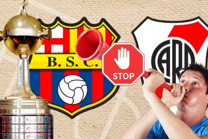 Barcelona SC vs River Plate se jugará sin hinchada.