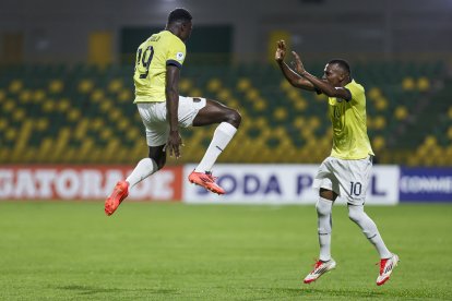 Ecuador ganó a Uruguay y a Bolivia en el Sudamericano Sub-17 que se desarrolla en el Colombia