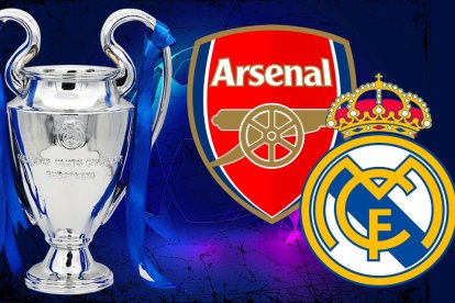 Real Madrid visita al Arsenal en el partido de ida de los cuartos de final de Champions League.
