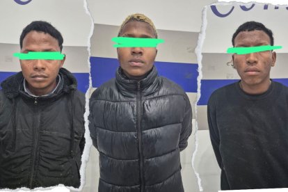 Los tres sujetos forman parte del grupo terrorista Los Choneros y operaban en Quito.