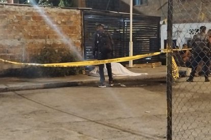 Esta fue la cancha donde se jugó el partido de índor.