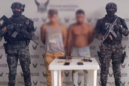 Los dos criminales capturados pertenecen al grupo terrorista los Lobos.