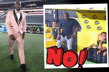 Segundo Castillo y sus trajes que causan sensación, pero tiene uno que no le ayudo.