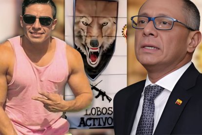 Daniel Salcedo, Los Lobos y Jorge Glas fueron nombrados en el caso Plaga, una investigación por delincuencia organizada.