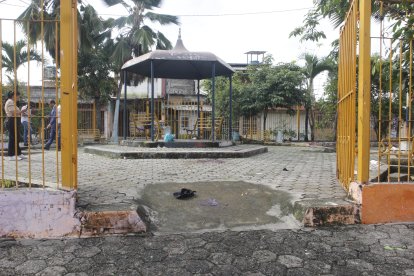 El hecho se produjo en un parque y en el piso quedaron esparcidos restos de balas.