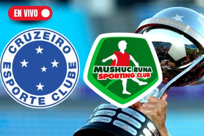 Mushuc Runa busca sorprender a Cruzeiro en Brasil.