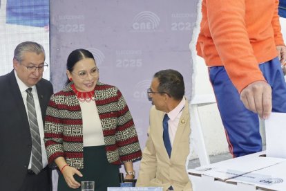 Los presos del país votaron para elegir el binomio presidencial de Ecuador, en esta elecciones de 2025.