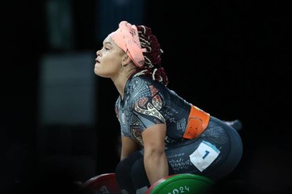 La ecuatoriana cerró su ciclo olímpico pasado con medalla de bronce en los Juegos de París 2024.