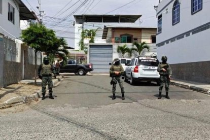 El allanamiento ocurrió la tarde de este 10 de abril.