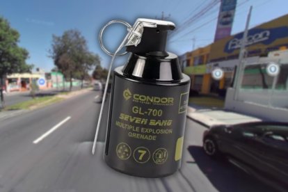 El explosivo hallado por los investigadores sería de origen brasileño.