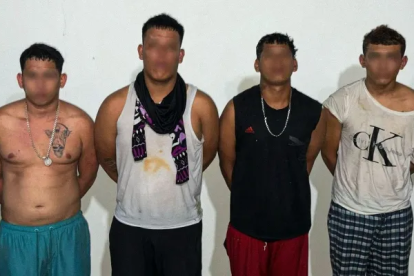 Los cuatro detenidos estarán encerrados durante el proceso de investigación del caso.
