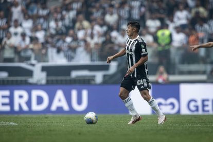 El tricolor Alan Franco sufrió un golpe en el juego de la Copa Sudamericana.