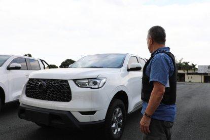 Las camionetas tienen el máximo nivel de blindaje y seguridades, aseguró el director del SNAI.