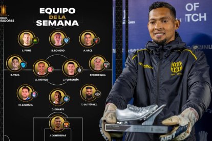 José Contreras de Barcelona SC, revela detalles de su fichaje y entra al 11 ideal de Copa Libertadores.