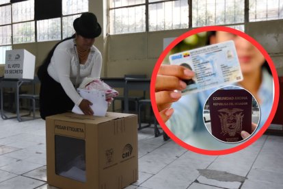 Los ecuatorianos podrán sufragar con su cédula, pasaporte o documento consular, incluso si están caducados.