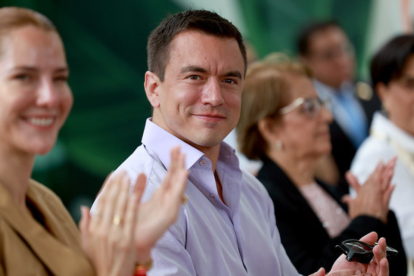 Daniel Noboa, presidente de Ecuador.