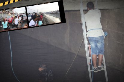 La búsqueda del joven inició cerca de las 18:30. Esta terminó sin resultados a las 19:45.