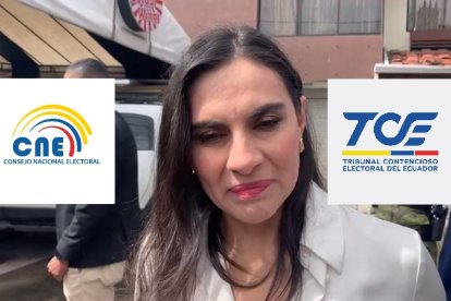 Verónica Abad estuvo en Cuenca este 13 de abril de 2025.