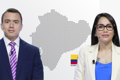 Daniel Noboa, según cifras del CNE, va liderando las elecciones presidenciales de Ecuador. Aún no hay confirmación oficial.