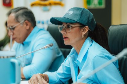 La prefecta del Guayas pidió equidad y respeto al nuevo Gobierno.