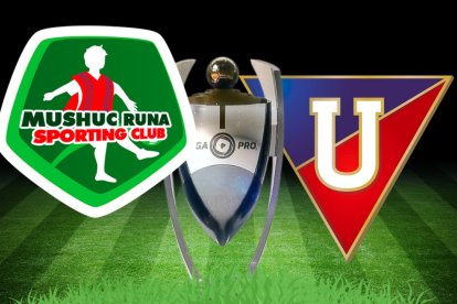 Liga de Quito (d) visita al Mushuc Runa en la octava jornada de la LigaPro 2025.