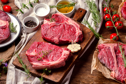 No se podía comer carne roja en Semana Santa.