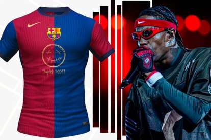 FC Barcelona haría colaboración con el rapero Travis Scott.