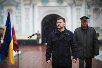 Volodímir Zelenski, presidente de Ucrania.