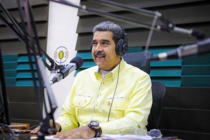 Nicolás Maduro, mandatario de Venezuela, en una imagen compartida en sus redes sociales.