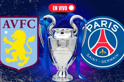 Aston Villa y PSG se enfrentan en los cuartos de final de la Champions League.